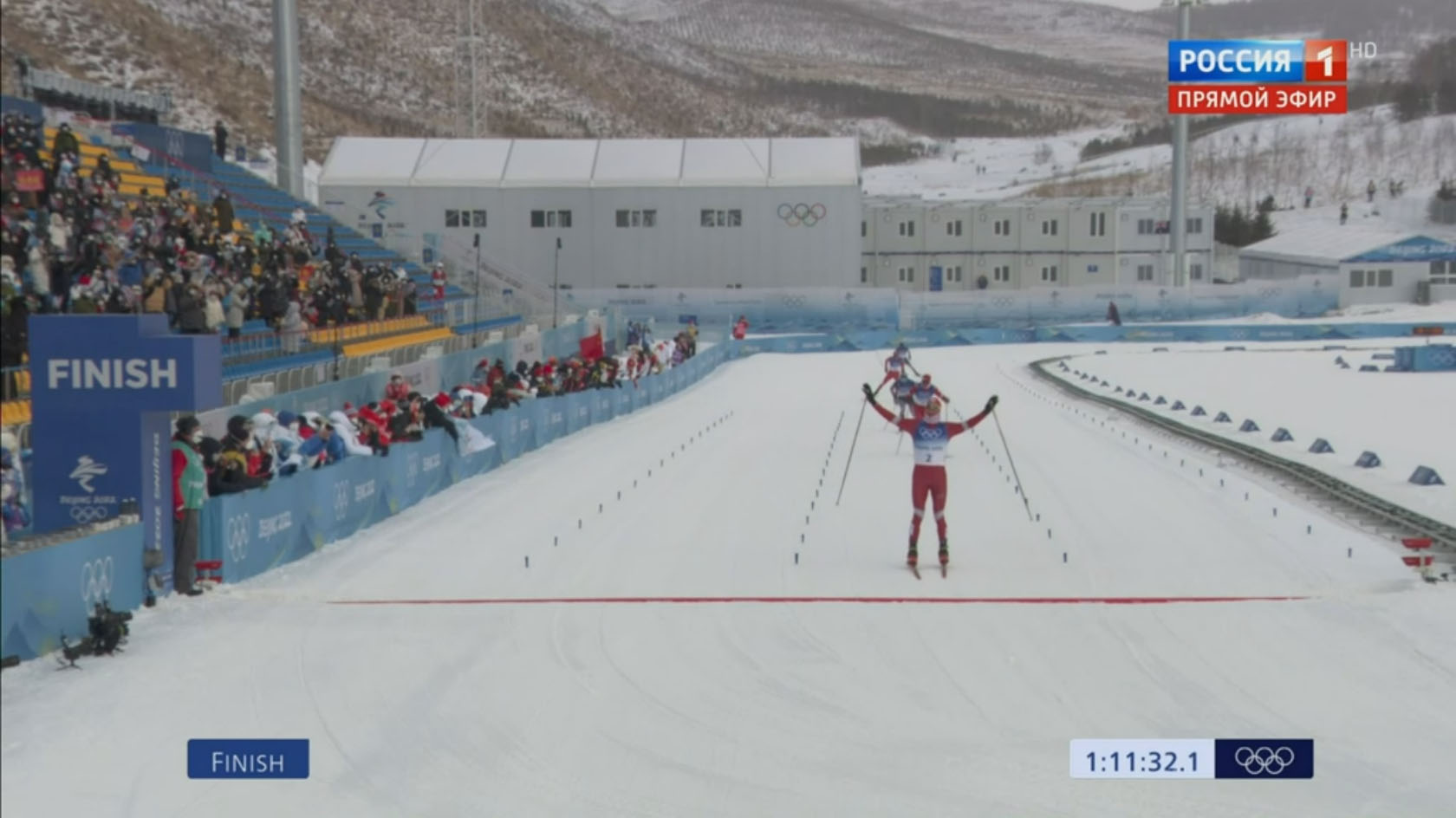 Уроженец Брянской области Большунов выиграл золото в олимпийском марафоне