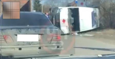 В ГИБДД раскрыли обстоятельства аварии с автомобилем скорой в Брянске