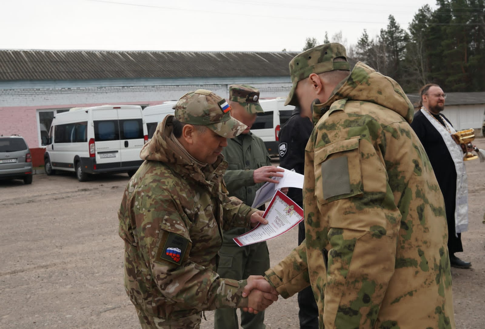 Начало специальной военной. Военная операция. Начальник войск. Полковник. Награждение Росгвардии.