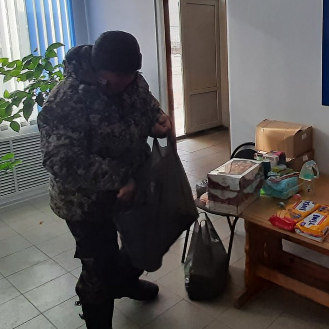 Унеча присоединилась к сбору гуманитарной помощи для эвакуированных из Донбасса