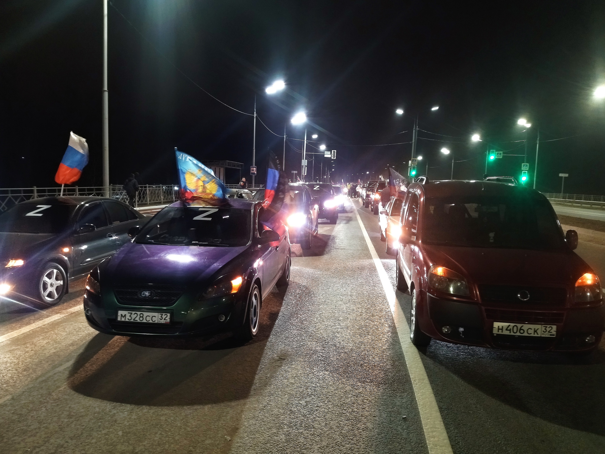 Автопробег ZаПобеду собрал в Брянске более 1200 участников