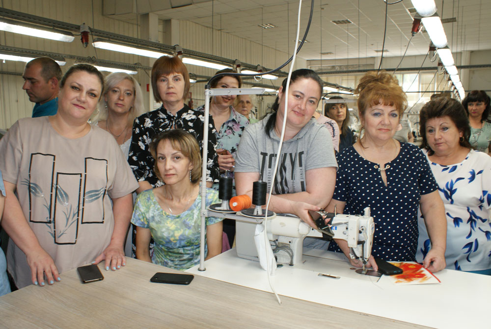 Фабрика «Силуэт» отмечает свой первый юбилей – пять лет со дня открытия в Новозыбкове