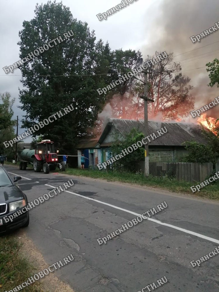 В Новозыбкове назвали предварительную причину крупного пожара в Верещаках