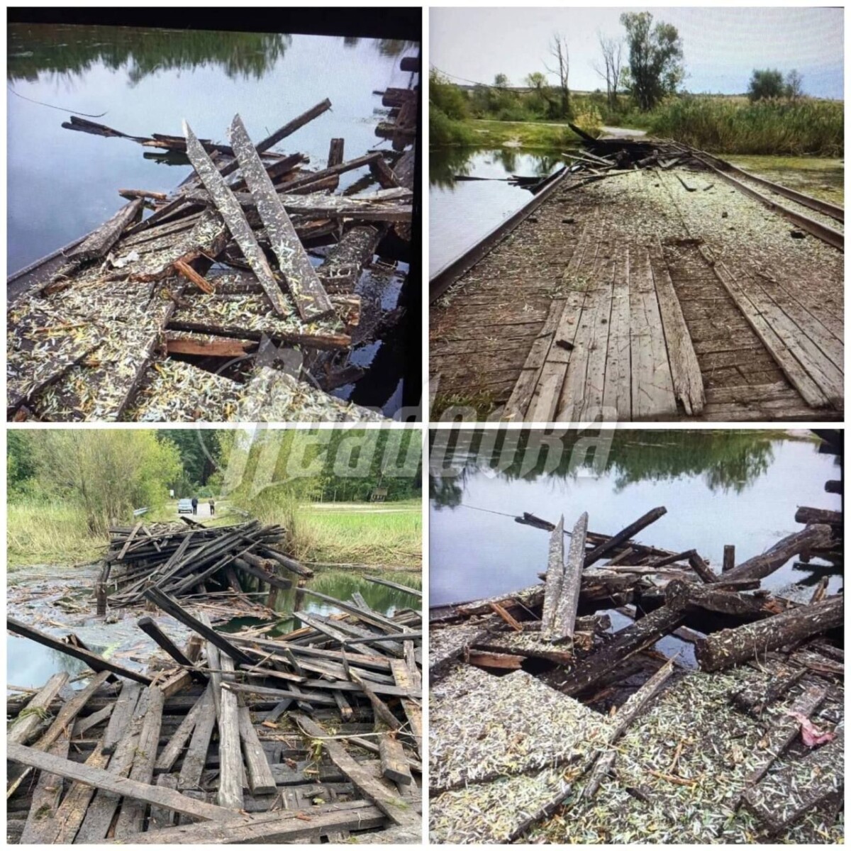ВСУ обстреляли мост в белгородском селе во время эвакуации граждан из Украины в Россию