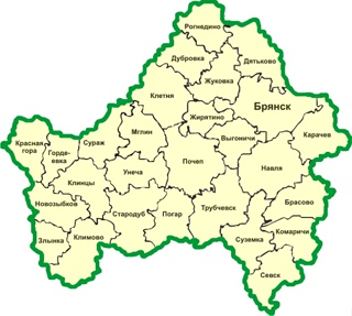 С карты Брянской области исчезнут четыре населенных пункта
