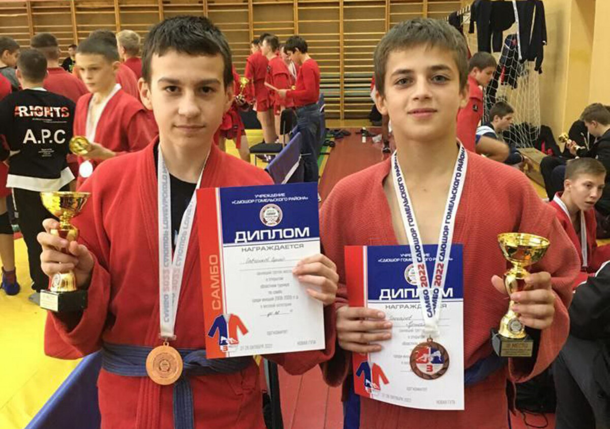 Юные самбисты из Новозыбкова завоевали «бронзу» международного турнира
