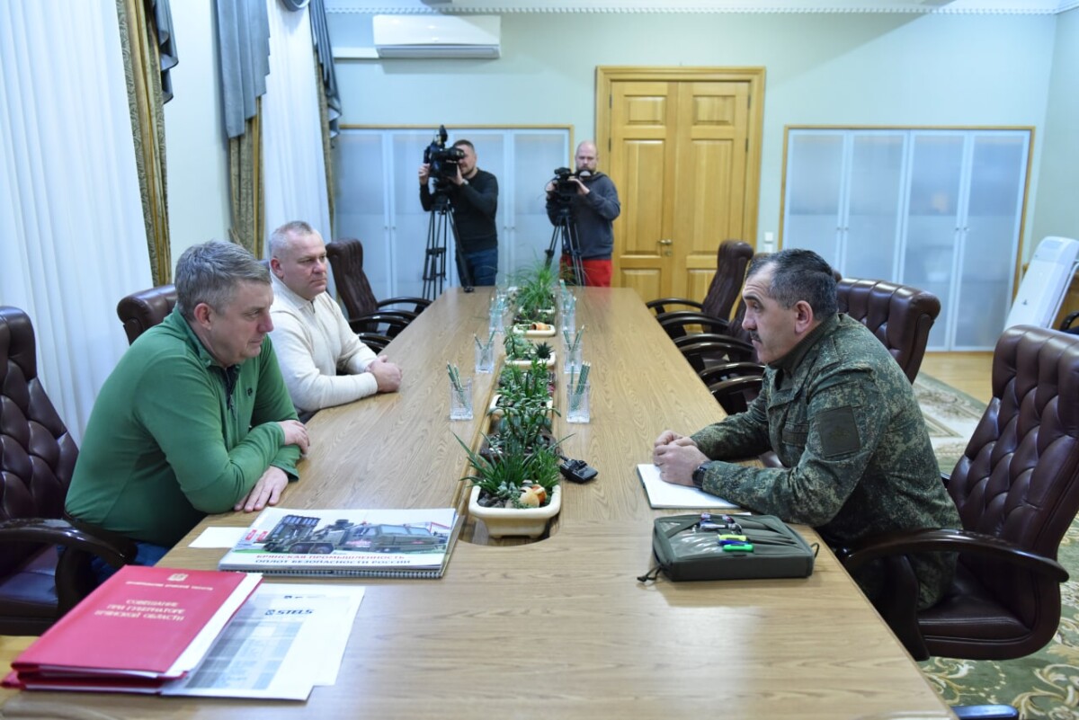 Евкуров прибыл в Брянск для организации обеспечения войск, выполняющих задачи СВО