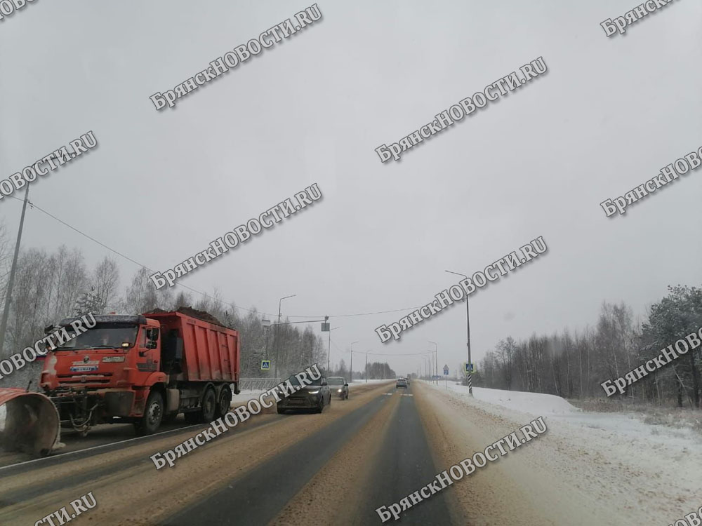 Дорожники в Новозыбковском районе справились с непогодой
