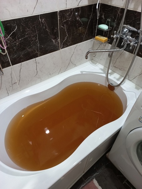 Власти объяснились за цвет воды в Замишево