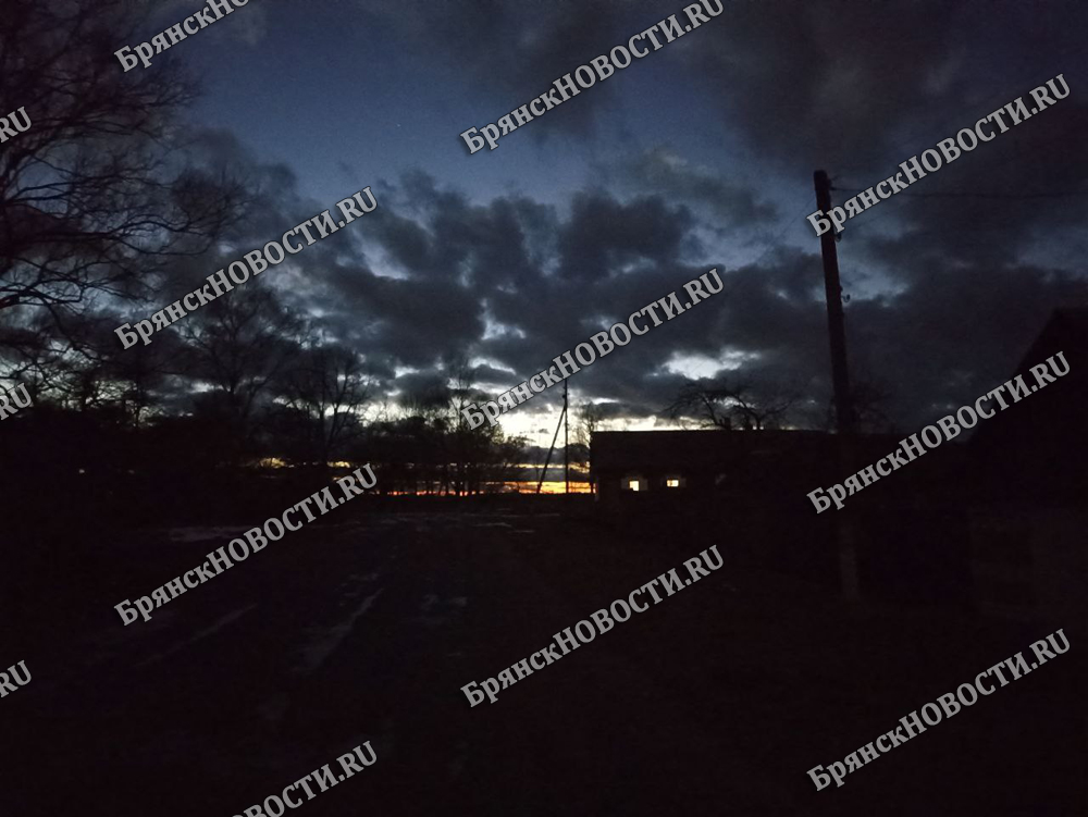 В Новозыбкове произошло отключение электричества в сочельник