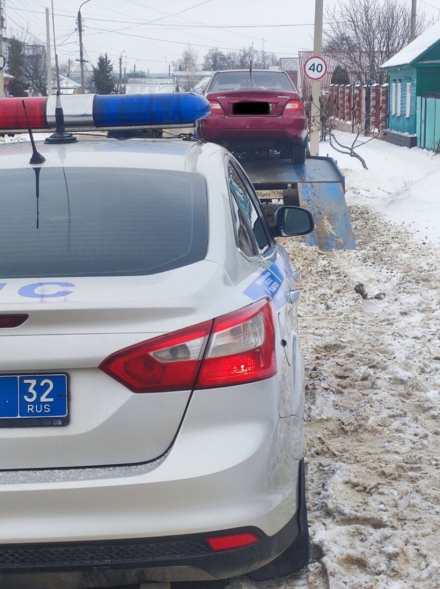 В Новозыбкове остановлены два пьяных водителя