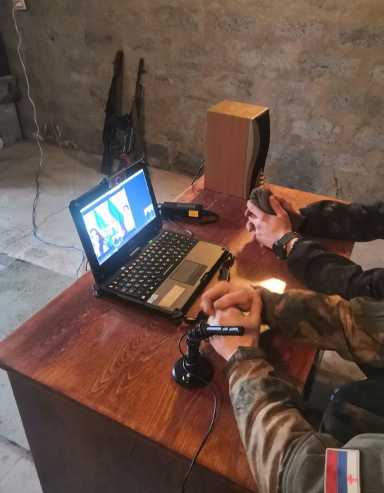 Между военными в зоне СВО и их близкими в Брянской области организовали телемост