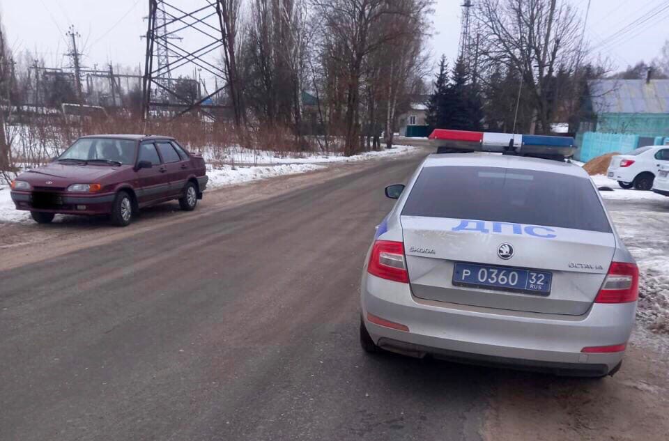 В праздничные дни инспекторы Новозыбкова задержали на дорогах пятерых пьяных водителей