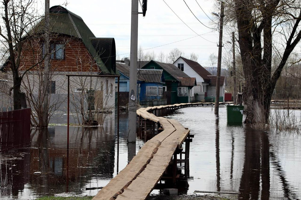 Более трех тысяч участков и 145 домов могут оказаться в зоне затопления – в Брянске области смоделировали прохождение половодья