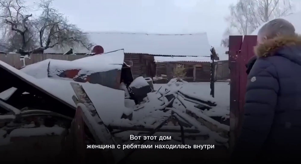 В Климовском районе рассказали о подрыве из гранатомета дома с детьми