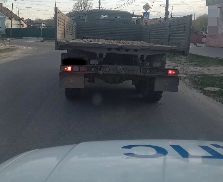 На автодороге «Климово – Стародуб» инспекторы задержали пьяного водителя грузовика