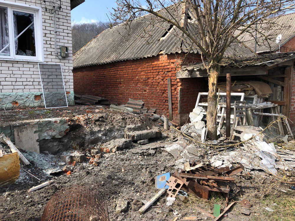 В Белгородской области из обстреливаемого села жителей вывозили на броневиках