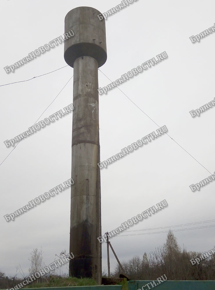 В селе Новозыбковского района отремонтировали текущую водонапорную башню