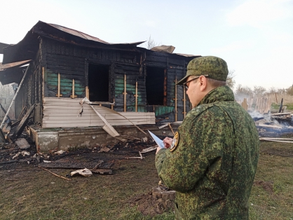 В сгоревшем доме в Карачевском районе Брянской области проживала семья