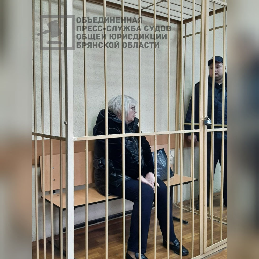 Бывший заместитель директора департамента здравоохранения Брянской области заключена под стражу до 9 июня