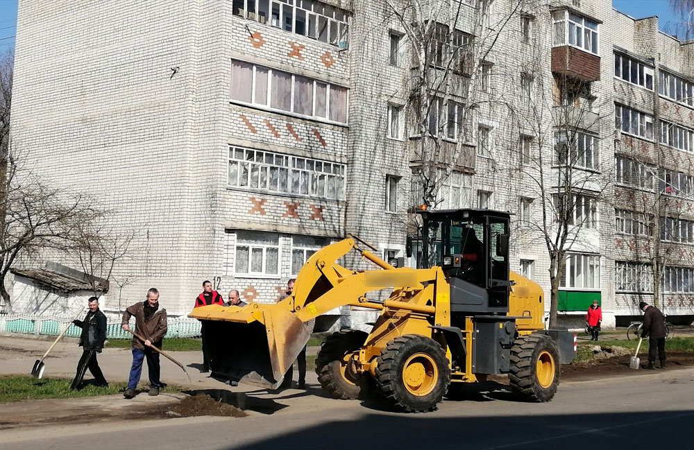 В Новозыбкове коммунальщики начали «генералить» улицы