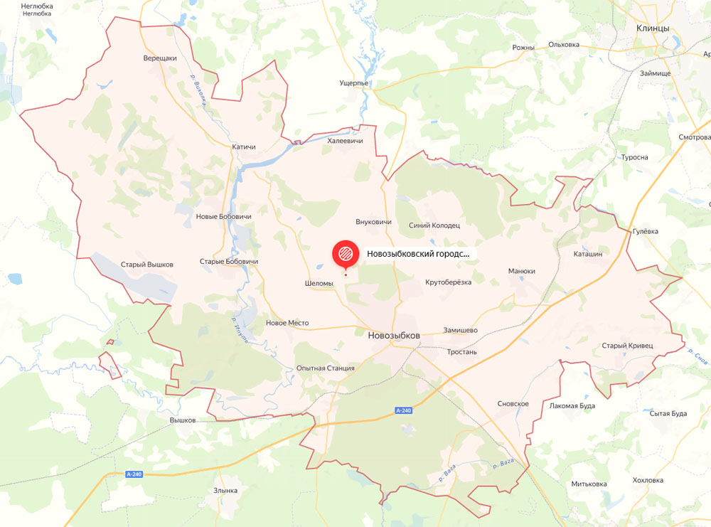 В пяти населенных пунктах Новозыбковского округа было зафиксировано отключение света