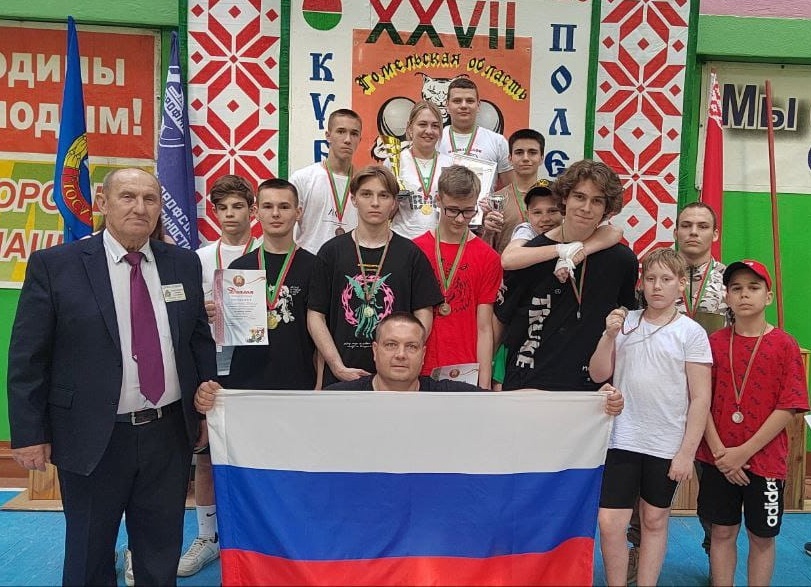 Гиревики Новозыбкова завоевали первое место на открытом турнире в Белоруссии