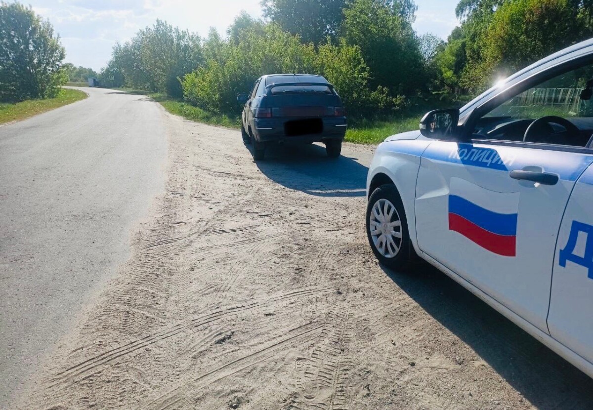 Инспекторы из Новозыбкова задержали нетрезвую автолюбительницу в Климовском районе