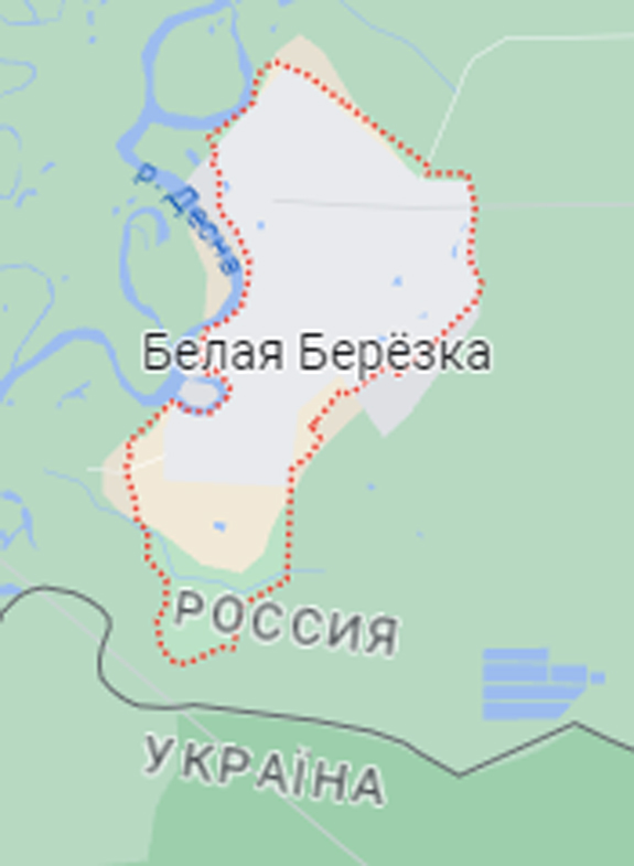 Приграничную Белую Березку в Брянской области утром обстреливали со стороны Украины
