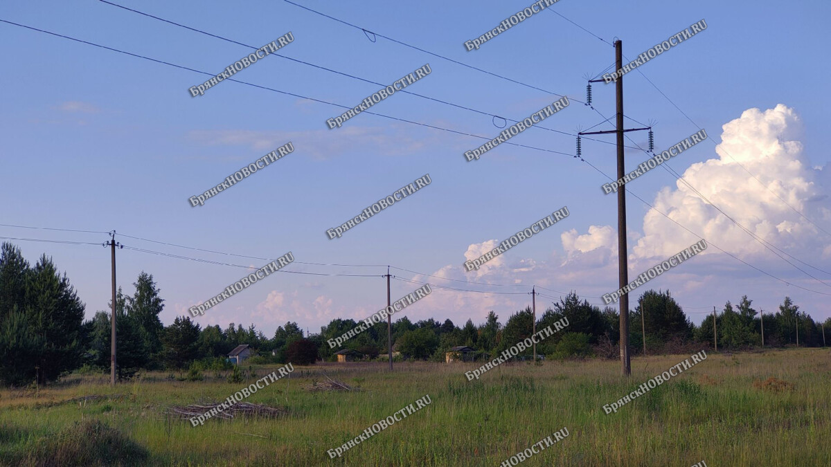 В населенных пунктах Новозыбковского округа восстановили электроснабжение