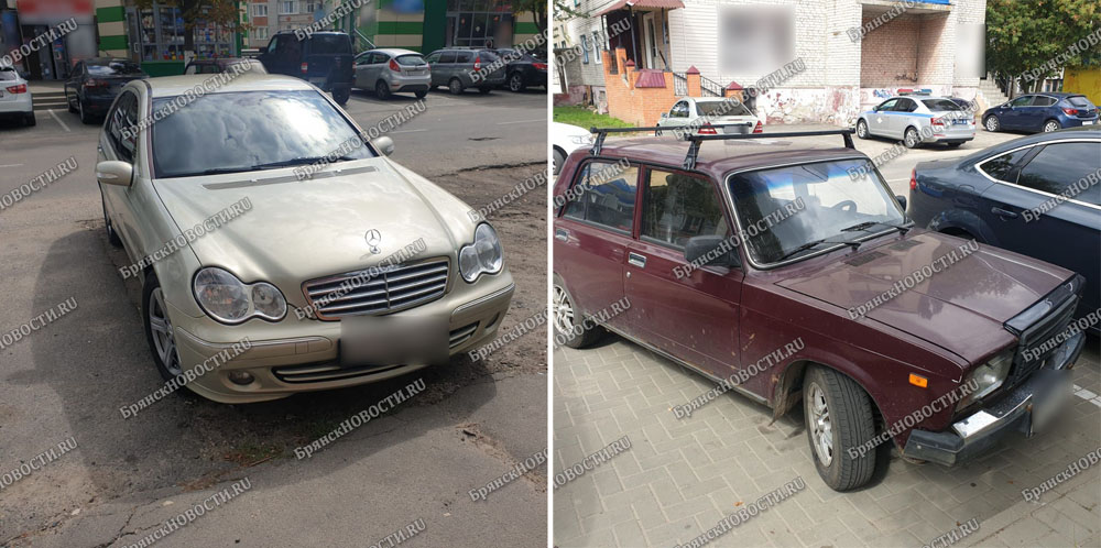 Маневры водителей легковушек в Новозыбкове закончились аварией
