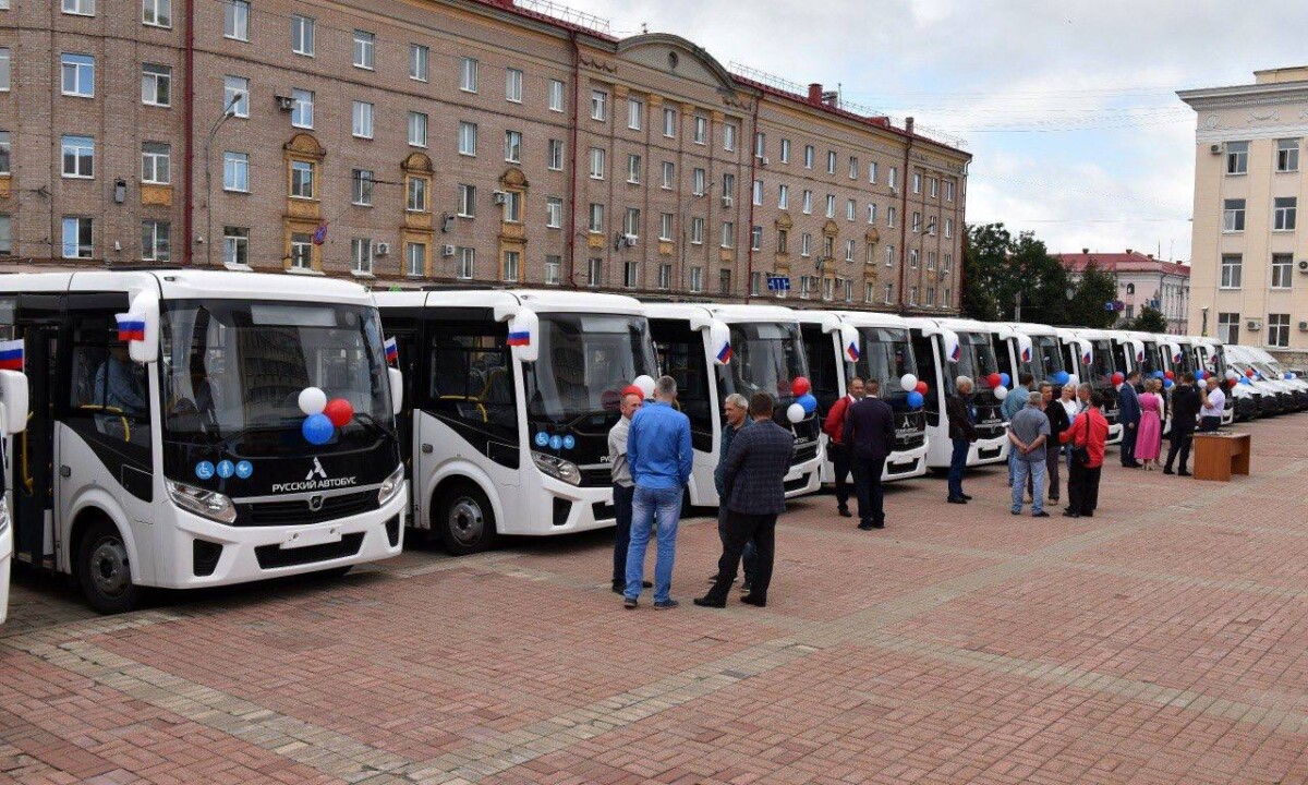 В Новозыбкове на маршруты выйдут шесть новых автобусов • Новозыбков.SU