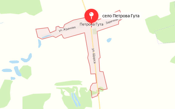 ВСУ обстреляли село Петрова Гута Климовского района
