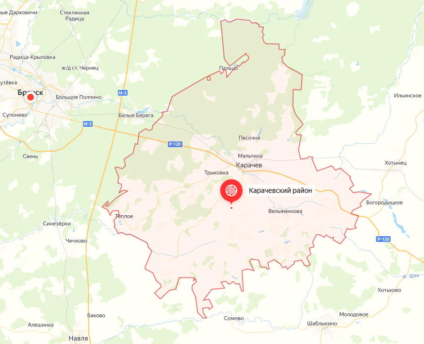 Система ПВО сбила два беспилотника под Карачевом Брянской области