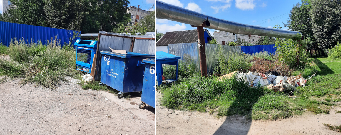 Раздельный сбор мусора в Новозыбкове реализовывают своеобразно
