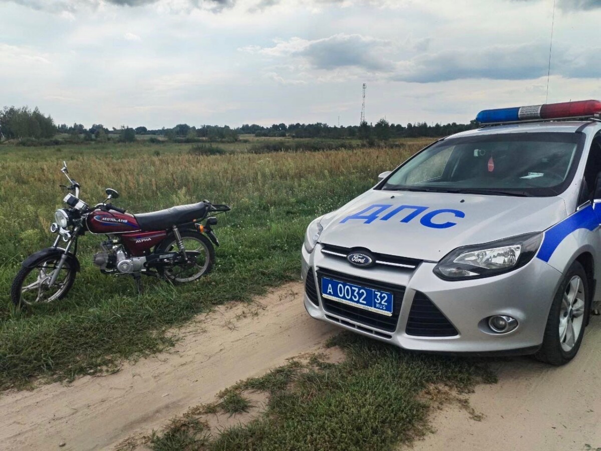 Очередной подросток остановлен на дороге инспекторами Новозыбкова