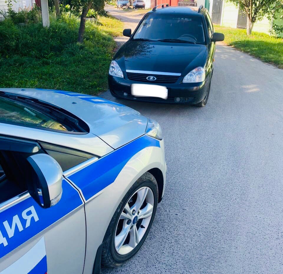 Водителя с признаками опьянения высадили из машины в Новозыбкове