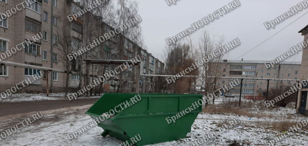 Старый диван или телевизор можно выбросить в бункеры, установленные в Брянской области