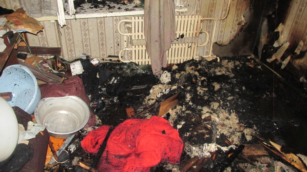 C начала года в Брянской области зарегистрировано 290 пожаров в жилых домах