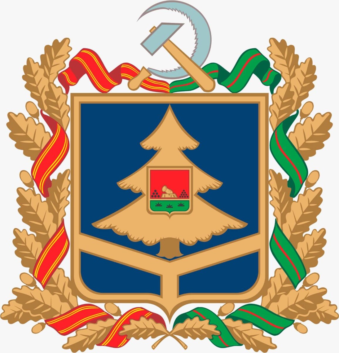 25 лет назад утвержден закон о символах Брянской области – гербе, флаге и гимне