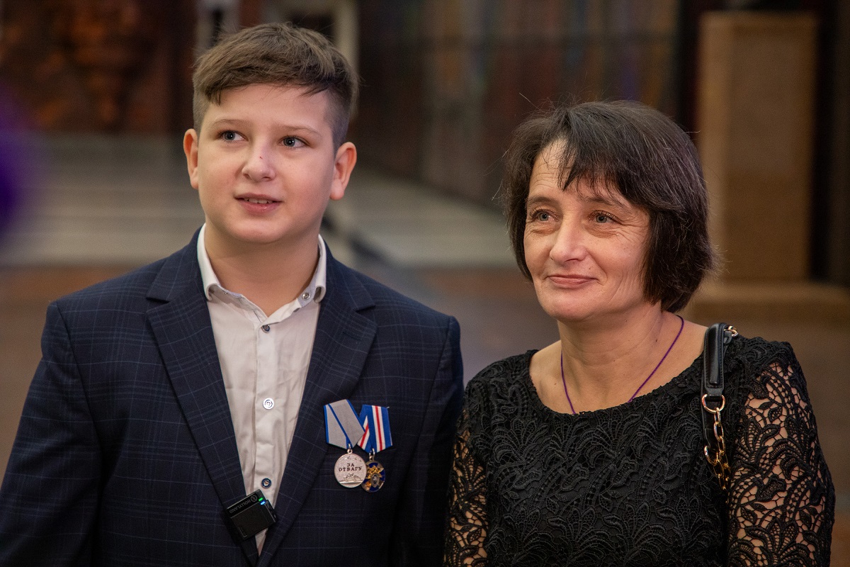 Мальчик Федор из Брянской области встретил день рождения в Музее Победы