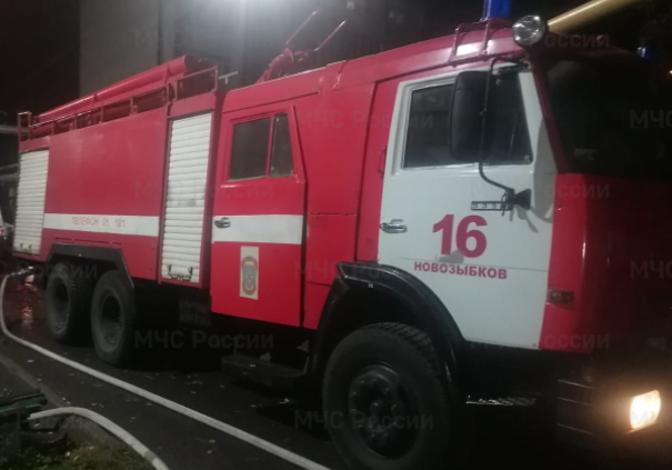 Два пожара потушили в Новозыбкове