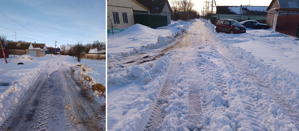 Дороги в Тростани Новозыбковского района обещают начать чистить после ремонта сломавшейся техники