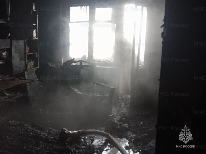 В Брянске при пожаре погибла женщина