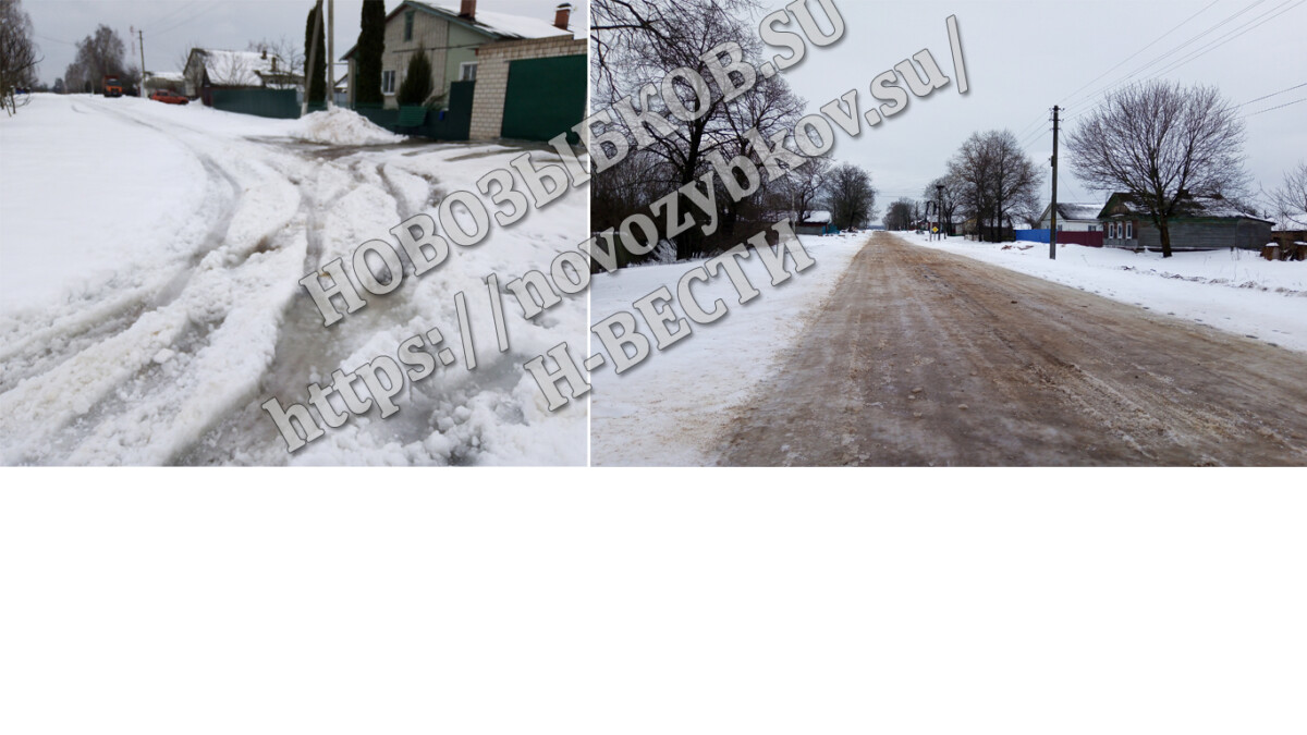 Двойные стандарты для дорог Новозыбковского округа
