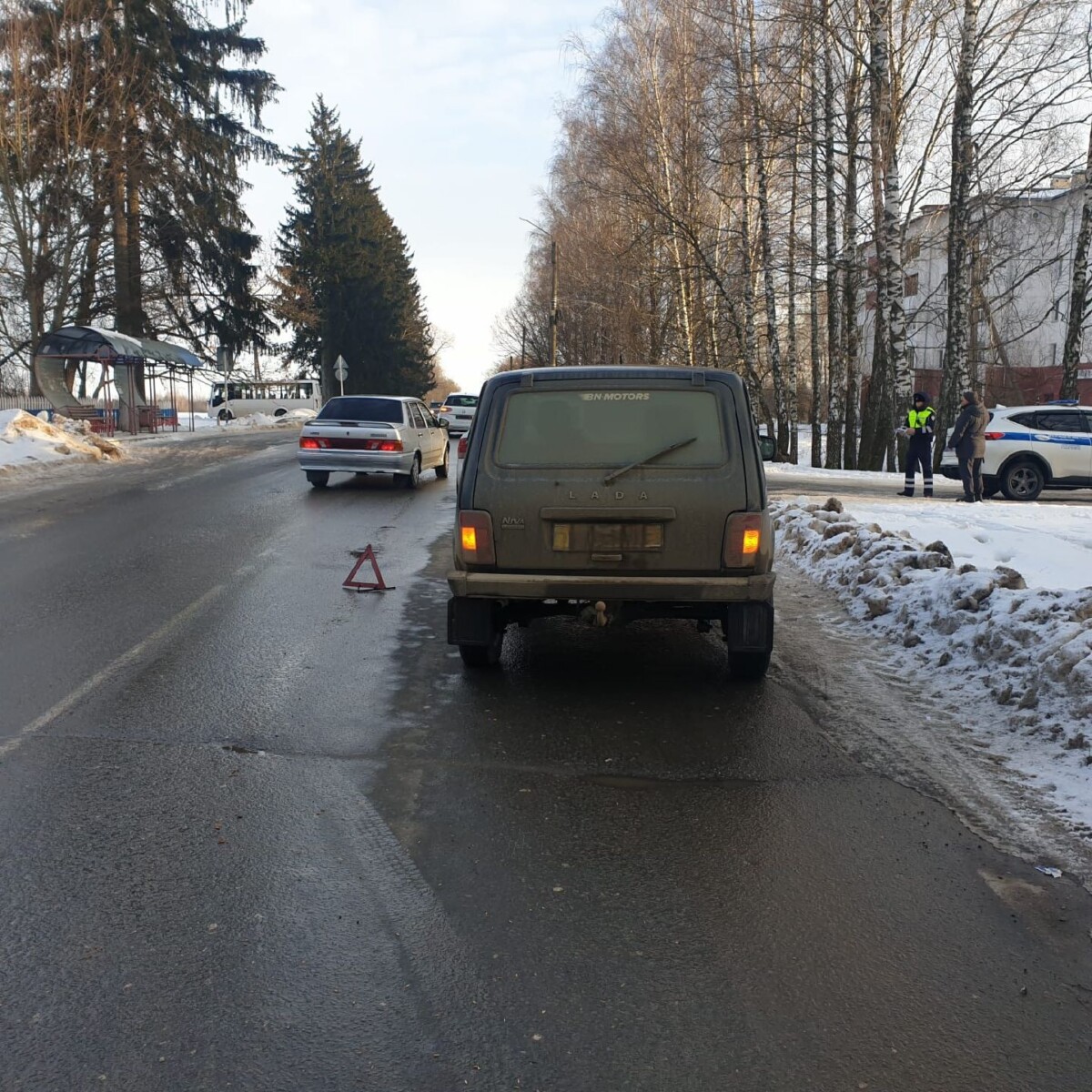 Дорожная авария на Мичурина в Новозыбкове