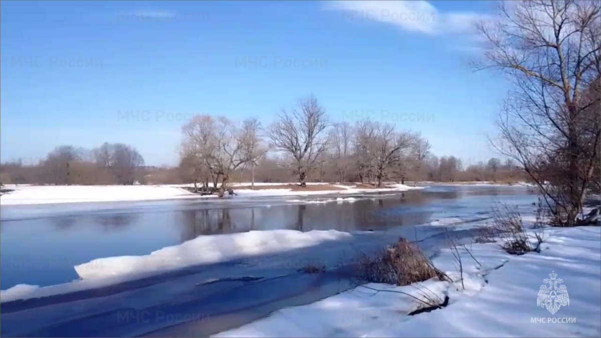Активность рек Брянской области в этом году обновляет рекорды среднемноголетних значений