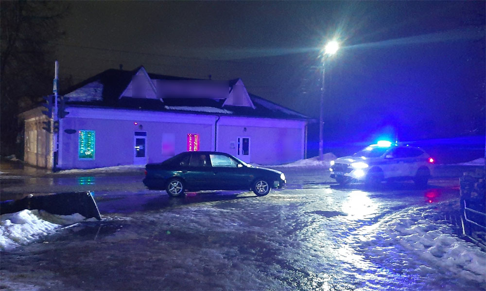 Пьяного водителя высадили из машины в Новозыбкове