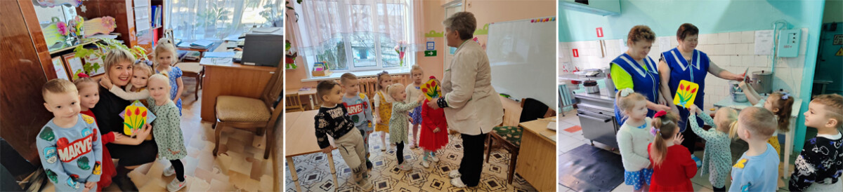 Воспитанники детсада в Новозыбкове сами сделали подарки для воспитателей и поваров