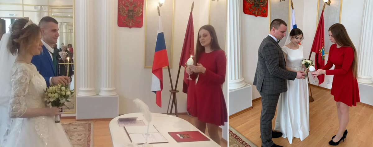 24 апреля 24 года в Новозыбкове зарегистрировали брак две пары